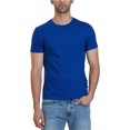 thumbnail image 1 of Nautica Camiseta básica a rayas para hombre, azul, grande, 1 of 1