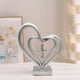 thumbnail image 2 of Decoraciones Del Hogar para la Sala de Estar, Amor Dos Corazones Ornamentos de Escritorio 24x21x5.5cm, Resina Artesanías Oficina Decoración Del Hogar Regalo de San Valentín, 2 of 6