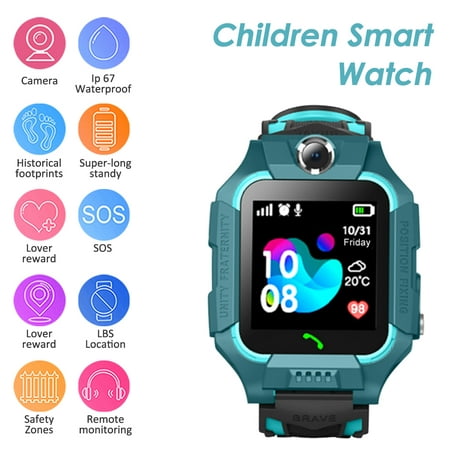 SZ6A Multifunctional Kids Children Smart Watch Intelligent Band Sensitive 1.44