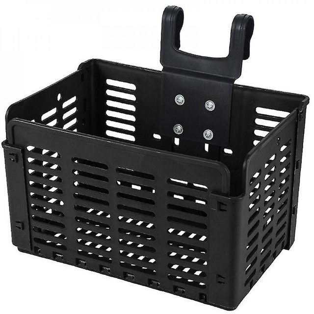 Cesta para bicicleta, cesta plegable, bolsa para portabicicletas, equipaje, contenedor para bicicleta, estuche de transporte para bicicleta, accesorios para bicicleta, manillar plegable, neg