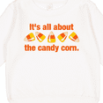 thumbnail image 3 of Inktastic All About the Candy Corn Toddler Sweatshirt, 3 of 4