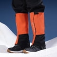 thumbnail image 4 of Polainas Protectoras Ajustables para Hombres Y Mujeres para en Invierno (naranja M), 4 of 9