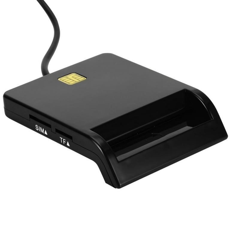 7-in-1 Smart USB 2.0 Micro TF SD SIM ID Memory Card Reader Adapter