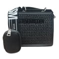 thumbnail image 1 of Bolsa Shoulder Bevelyn-s Steve Madden color negro, mide 24 cm de ancho por 19 cm de alto, con dos asas ajustables y desmontables. Incluye monedero con medidas 10 x 7 x 2 cm, 1 of 1