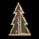 thumbnail image 1 of 1Pc Gadget de escritorio Madera Navidad Luz cálida Decoración de mesa Decoraciones navideñas Forma de árbol de Navidad Luces nocturnas de madera Árbol de Navidad brillante Novedad Pluma Hombre Rojo Verde, 1 of 4