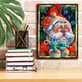 thumbnail image 3 of Epic Graffiti 'Determining Naughty Or Nice' by David Galchutt Canvas Wall Art, 12" x 16", 3 of 8