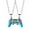 A, variant on Clearance! Game Console Handle Necklace Magnet Game Controller Necklace 1 Pair of Couple Pendant Necklaces Unisex Friendship Necklace for Friend Street Hip-Hop Jewelry