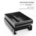 thumbnail image 3 of ziyahi Stainless Steel Coffee Grounds Box Drawer Type Grindings Container Tool Coffeeware Knock Case Storage Bucket Knocking Boxes Bar Grindings Container Tool Black, 3 of 9