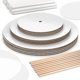 thumbnail image 1 of Juego de tablas para tartas BluShore para tartas, 10 cm, 8 cm, 6 cm, 1 of 9