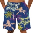 thumbnail image 2 of XINPING Men's Big Tall Swim Trunks Xl 2xl Loose Fit Funny/novelty Print Quick Dry Spring Break Swim Trunks with Pockets Stretch Fabric Beach Shorts Bathing Suits, 2 of 5