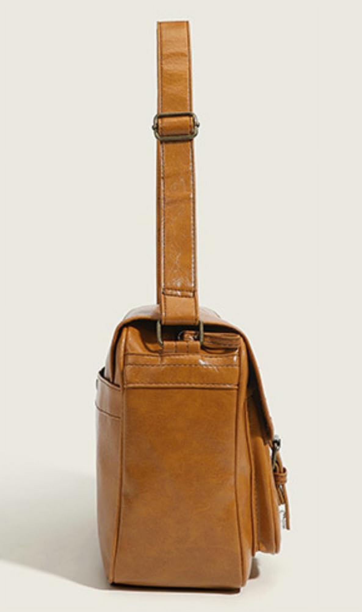 Municipal Crossbody Messenger Bag for Men Women Vintage Shoulder Bags Tote Purse Satchel Handbags with Adjustable Strap