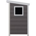 thumbnail image 3 of New Age Pet ECOFLEX Outdoor Cat 2 Level Townhouse Grey - Weather-Resistant Kitty Shelter, 3 of 8