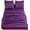 Purple, variant on Bed Sheet Set Super Soft Microfiber 1800 Thread Count Luxury Egyptian Sheets 18-Inch Deep Pocket,Wrinkle and Hypoallergenic-6 Piece (Purple, King-6 Piece)