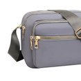 thumbnail image 2 of Bolso Bandolera Bolso Cruzado Para Mujer, Correas Ajustables, Bolso De Hombro, Bolso Femenino (Gris) Likrtyny Para Estrenar, 2 of 3