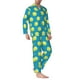 thumbnail image 2 of Fotbe Ball Tennis Pijama de Hombre con Estampado de Manga Larga, Conjunto de 2 Piezas, Ropa de Dormir Suave y Cómoda con Bolsillos-XX-Large, 2 of 7