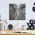 thumbnail image 6 of Luxe Metal Art 'Earth as Art: Mayn River' Metal Wall Art, 12"x12", 6 of 7