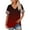 Hot Pink, variant on Plus Size V-Neck Short Sleeve Shirt, Casual Summer Top, Plus Size V Neck T Shirts Women Short Sleeve Tops Casual Summer Tshirts Loose Fit Tee Black, L
