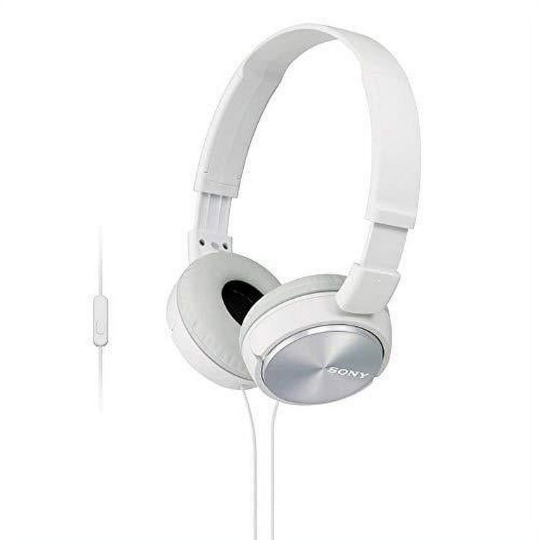 Sony MDR-ZX310AP/W Headband Stereo Headset (White) - Walmart.com