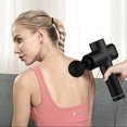 thumbnail image 4 of Pistola de masaje muscular de tejido profundo masajeador de terapia de relajación moldeador de cuerpo (negro) Tmvgtek Cuidado Belleza, 4 of 6