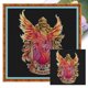 thumbnail image 1 of Hilo Algodón Bordado 11CT Impreso Phoenix Punto Cruz 50x50cm, 1 of 9