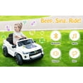 thumbnail image 6 of Winado 12V Kids Ride On Car, Licensed Chevrolet Colorado Powered Electric Car with Remote Control, White, 6 of 11