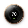 Restored Nest T3021US Learning Thermostat: 3rd Generation - Copper (Refurbished)