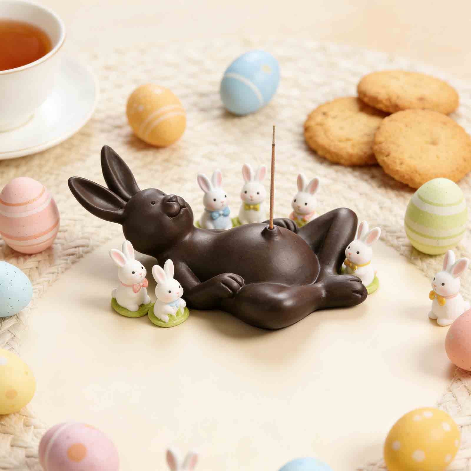 Clearance Bunny Incense Stick Holders Incense Stick Base Incense Home Decoration Item