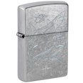 thumbnail image 1 of Zippo 48595 Guy Harvey Shark Design Street Chrome Windproof Lighter, 1 of 5