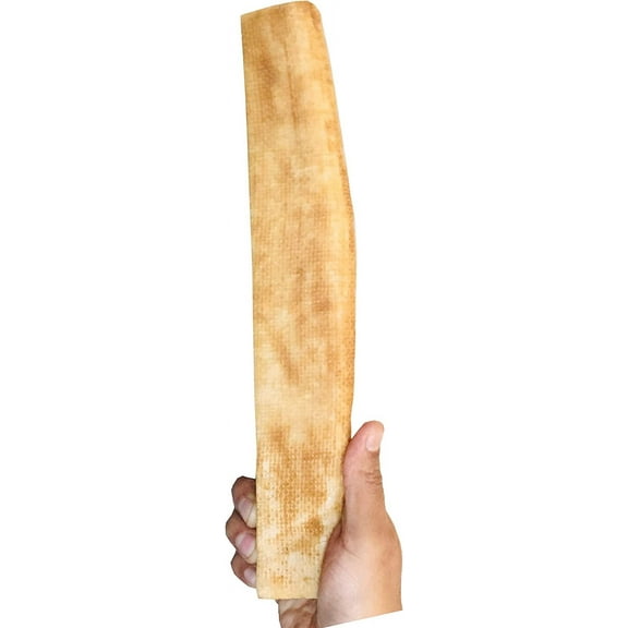 Snow Hill Himalayan Gold Yak Cheese Dog Chews XX-Monster 13-15 Oz (10"-12" Long) Grade A Quality, Natural Healthy Organic Yak Cheese Bone Dog Treats Indoors Outdoors - Made in Nepal