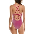 thumbnail image 2 of Trina Turk womens  Cosmos Cutout One-Piece, 12, Pink, 2 of 3