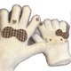 thumbnail image 5 of 2025 Korean Style Autumn Winter Retro Plaid Cat Gloves Faux Mink Fleece Warm Fingerless Mittens Wood Button Bow Outdoor Cold Protection Multiple Desig, 5 of 5