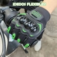 thumbnail image 3 of Guantes Para Moto VIMI Con Protección Anti Derrapes Color Verde Talla L, 3 of 7