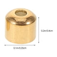 thumbnail image 2 of RUNROTOO 10Pcs Retro Alloy Cone Cord Ends for Handicraft Accessories and Jewelry Making Rope Fittings, 2 of 7