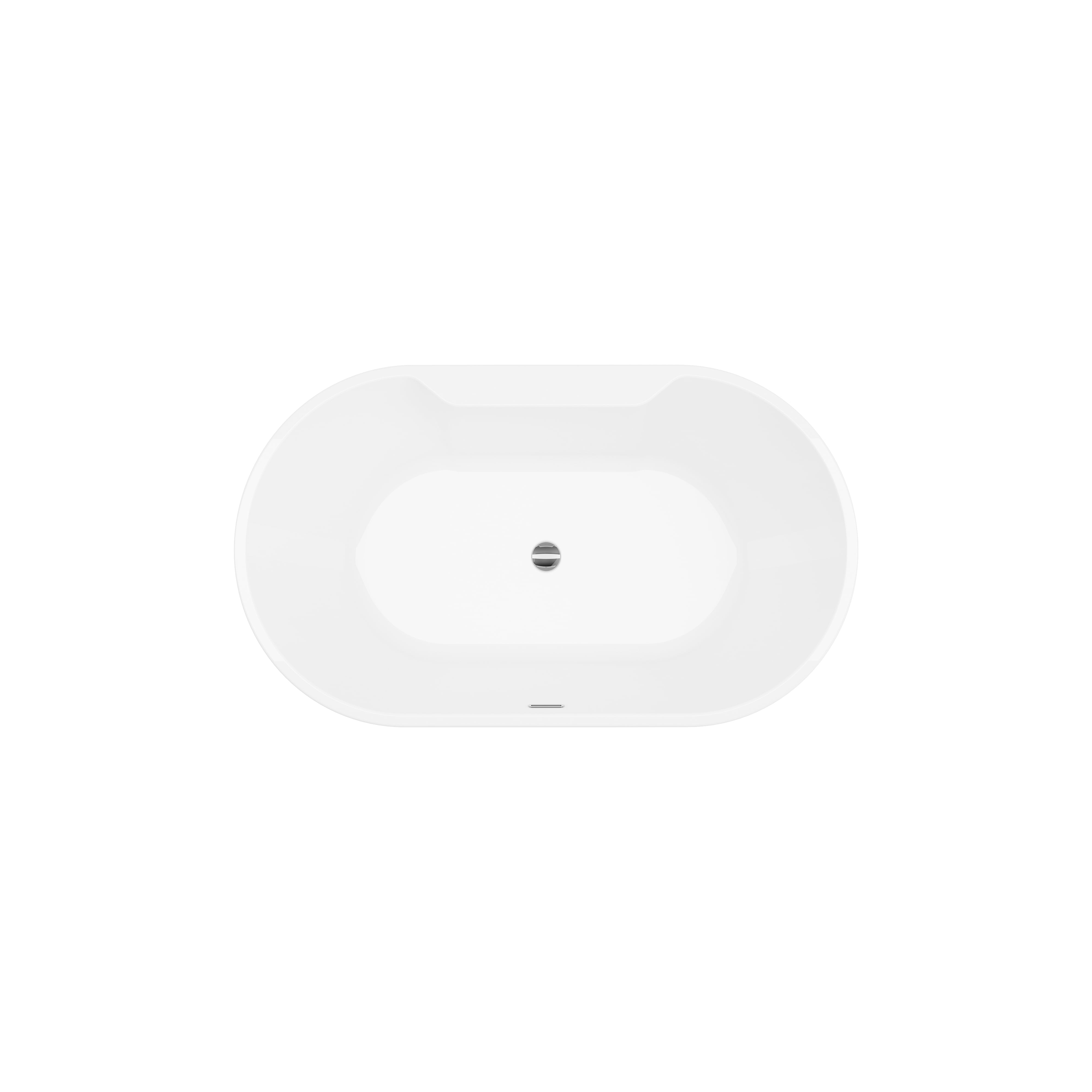 A&E Bathtub Rosalie-NF Freestanding Bathtub 56" Full Acrylic Material