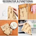 thumbnail image 7 of GZHJMY Cartoon Giraffe Kitchen Dish Towel 1 Pack, Soft Absorbent Dishcloths Reusable Hand Towel Washable Tea Towels for Home Kitchen Bar Table Decor, 28 x 18 Inch Washcloths Decorative Towels, 7 of 7