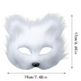 thumbnail image 2 of Demi-Visage à Thème Animalier pour Jeu de Rôle et Fêtes d'Halloween Design Réaliste pour Hommes, 2 of 5