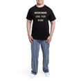 thumbnail image 5 of CafePress - Weekends Are For Wine Men's Dark Pajamas - Men's Dark Loose Fit Cotton Pajama Set, 5 of 7