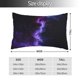 thumbnail image 2 of Balery Purple And Blue Nebula Funda de Cojín Estampada, Regalos para Mujeres, Regalos de Amor para Ella, Regalos para Novia o Esposa, Funda de Almohada-14"x20", 2 of 6