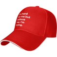 thumbnail image 1 of Believe Me I'm Trying My Best Hat Classic Low Profile Baseball Cap Adjustable Golf Dad Hats, 1 of 8
