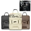 Black Car Seat Back Storage Bag Organizer synthetic leather iPad iPhone Holder