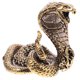 thumbnail image 1 of 1 estatua de serpiente de latón, figura creativa de cobra, escultura de cobra, adorno de escritorio (serpiente sin dientes), 1 of 5