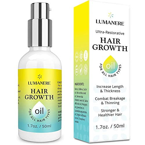 Luv Me Care Biotin Hair Growth Oil Hair Growth Serum for Thicker Longer