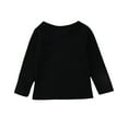 thumbnail image 1 of ITFABS Toddler Baby Simple Top, Boys/Girls Solid Color Long Sleeve T-shirt, 1 of 2