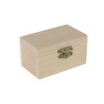 thumbnail image 1 of Phenovo Unfinished Unpainted Plain Wooden Rectangle Jewellery Box Keepsake, 1 of 4