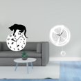 thumbnail image 2 of Reloj de pared,Reloj de pared de gato para sala de estar,dormitorio decorativo.,Reloj de pared,Reloj de pared decorativo para baño y dormitorio.,Reloj de pared redondo silencioso y sin, 2 of 8