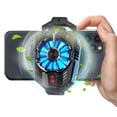 thumbnail image 3 of Ruiboury Charger Phone Cooler Radiator Phone Cooling Case with Great Semiconductor Heatsinks Low Noise Fast Heat Dissipation for Mobile Gaming TYPE1, 3 of 6