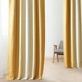 thumbnail image 6 of Half Price Drapes Parallel Gold Room Darkening Curtains for Bedroom (1 Panel), 50W X 96L, 6 of 10