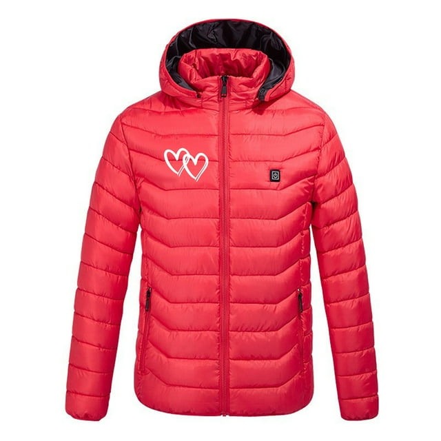 Heated Vest For Men Women 3 Heating 8 Heating Rechargeable Winter Thermal Jacket(Not Included Battery)