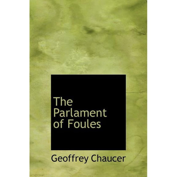 The Parlament of Foules (Hardcover)(Large Print)