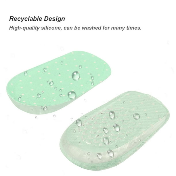 Almohadillas para el talón con soporte para el de gel de silicona plantillas paraaumar la algura para comodidad durante todo el día